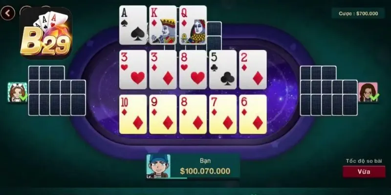 Mậu Binh B29 – Bí quyết chơi hay, thắng lớn dễ dàng 2 Trải nghiệm game Mậu Binh tại B29 dễ dàng